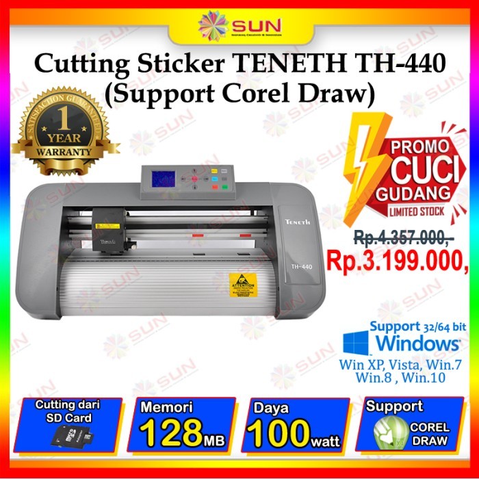 

TERBARU! Mesin Cutting Sticker TENETH TH 440