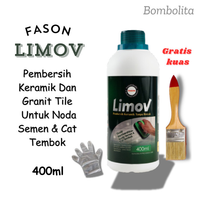 Pembersih Keramik Noda Semen Fason Limov 400ml