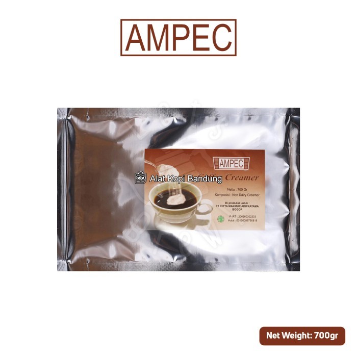 

Ampec Coffee Non Dairy Creamer 700gr Krimer Kopi Ampec NDC 700 gr