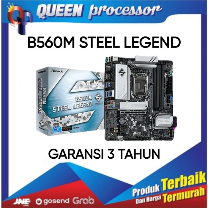 ASROCK B560M STEEL LEGEND (LGA1200, B560, DDR4)