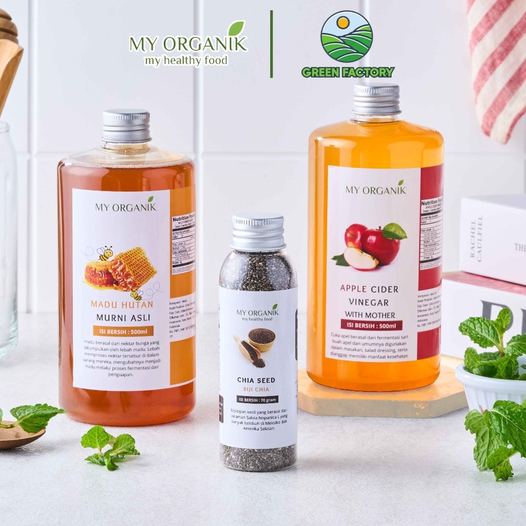 

My Organi Paet Hemat Cua Apel Madu Chia Eed Gr Organic Bla Chiaeed