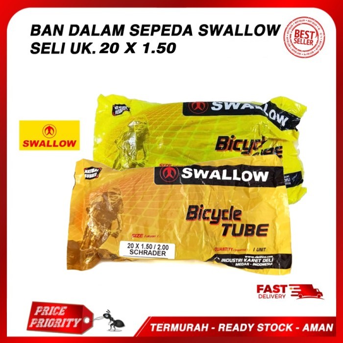 Ban Dalam Sepeda Swallow Sepeda Lipat SELIS 20 x 1.50 20x150 20x1.50