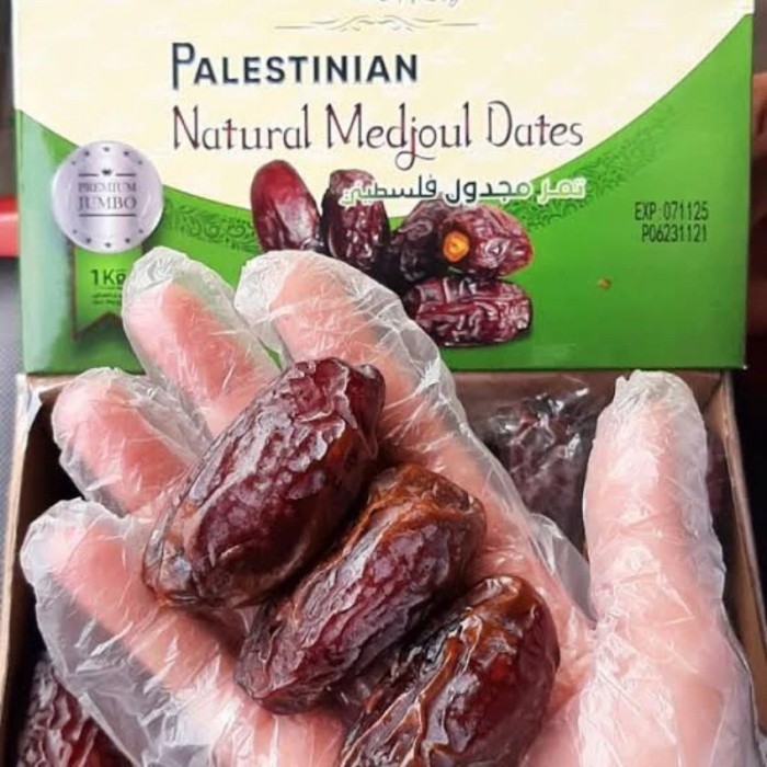 

Kurma Medjool Palestina Large 500gr Premium Fresh Raja Kurma Lembut
