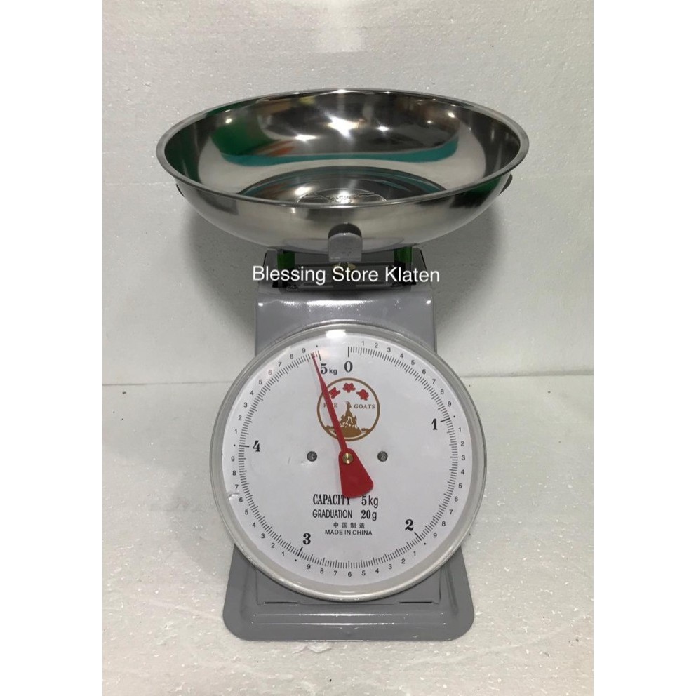 >>>>>] TIMBANGAN BUAH / LOUNDRY / TIMBANGAN JARUM / TIMBANGAN BUAH DUDUK 5 KG