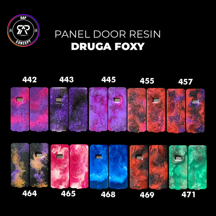 Panel Door Druga Foxy Resin