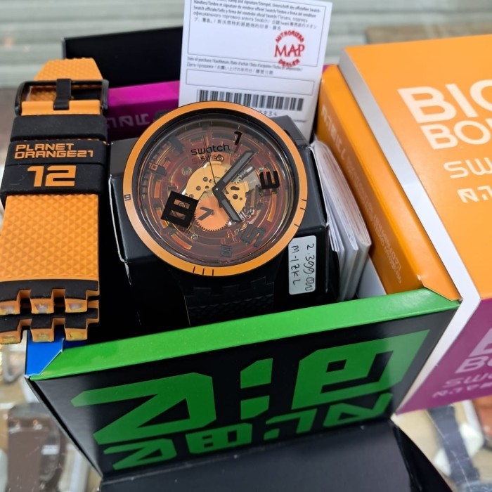Jam Tangan Big Bold SB01B127 OOPS Garansi MAP