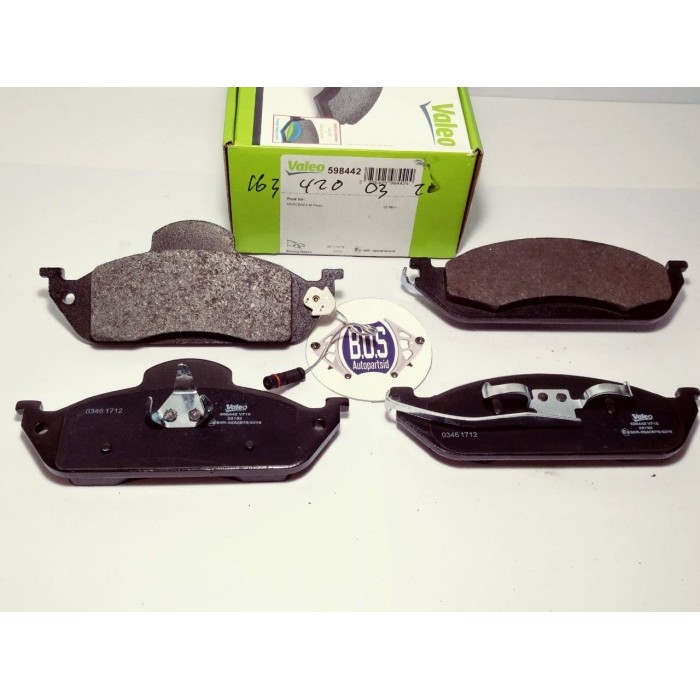 Kampas Rem Depan Mercedes W163