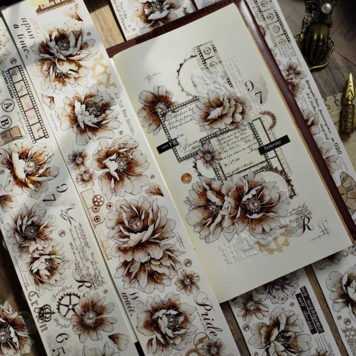 

Diskon Yi Er Old Flower Washi And Pet Tape Cod