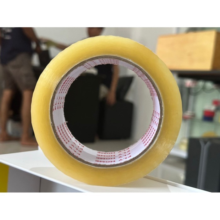 

Barang Terlaris Flyhome Lakban Bening 100 Yard 2Inci 1/2 Dus 45Mm X 100Yard 36Roll Eco Packing Aman
