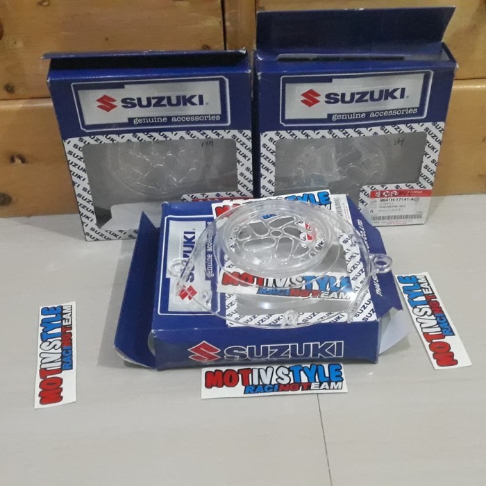 READY STOK cover kipas bening skywave spin hayate skydrive tutup kipas sga bening