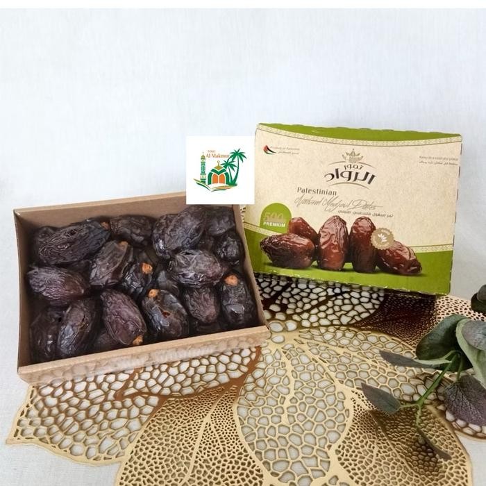 

KURMA MEDJOUL PALESTINE AL ROWAD PALESTINE KURMA JUMBO KEMASAN DUS 500GRAM ORGANIK PREMIUM MAKANAN