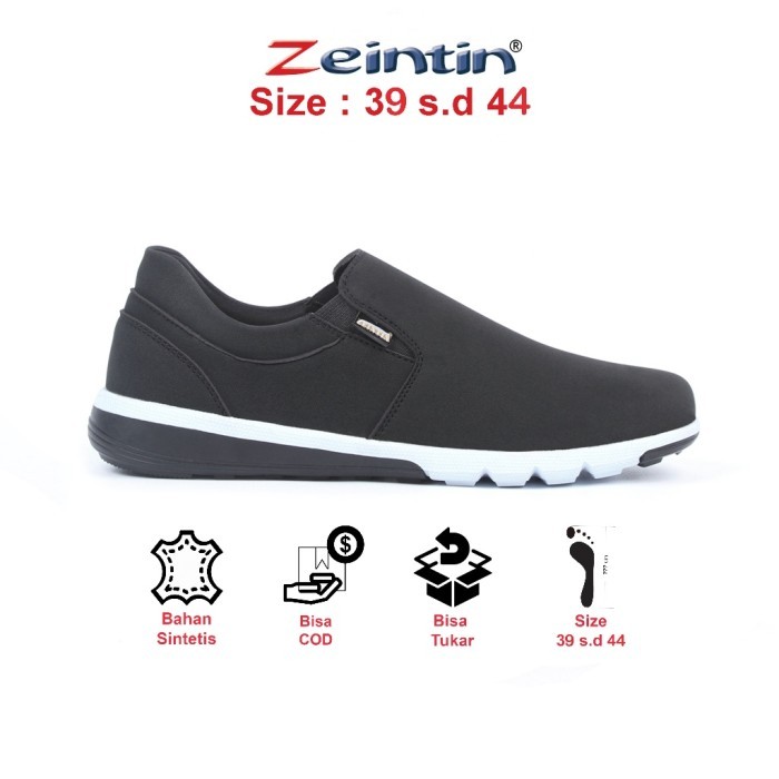 TERLARIS ZEINTIN - SEPATU SNEAKERS PRIA ZEINTIN SLIP ON PRIA SEPATU KASUAL ORIGINAL ZEINTIN BJ