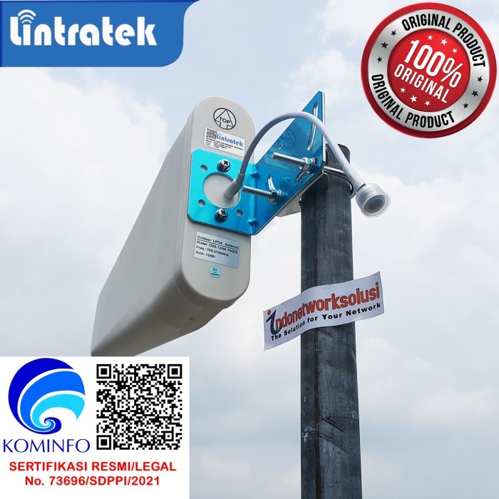 Terbaru Antena Log Periodic Periodik Lpda Utk Repeater 2G 3G 4G Lintratek Ori