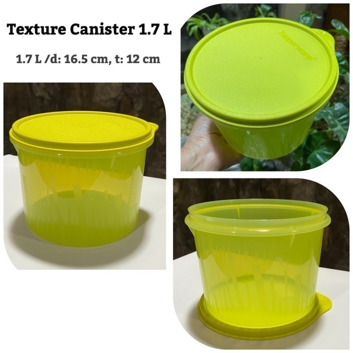 TEMPAT SNACK UKURAN 5 LITER TUPPERWARE CRISPY CANISTER MAXI CANISTER