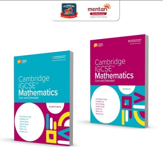 

Sale Cambridge Igcse Mathematics Core & Extended From Mce Buku Maths Sma