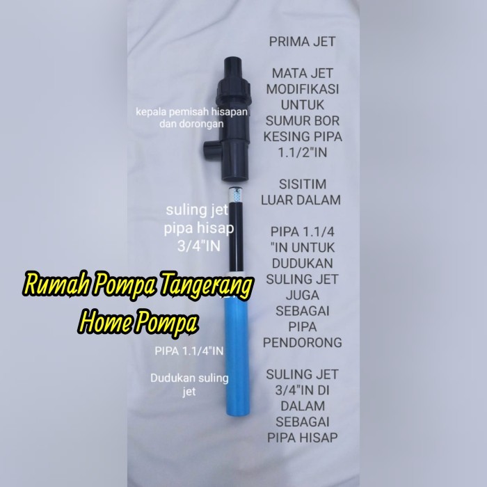 READY STOK Mata jet pump 1.5 inch mata jet casing pipa 1.5inch sparepart pompa