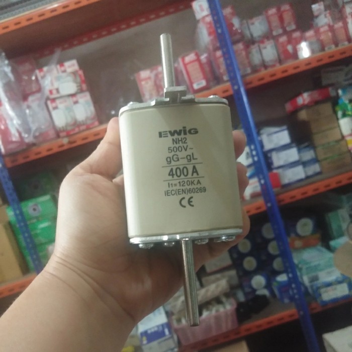 """] NH Fuse merk campur/ Sekering / NH2 400 Ampere Ewig / Tardofus / FNV-2