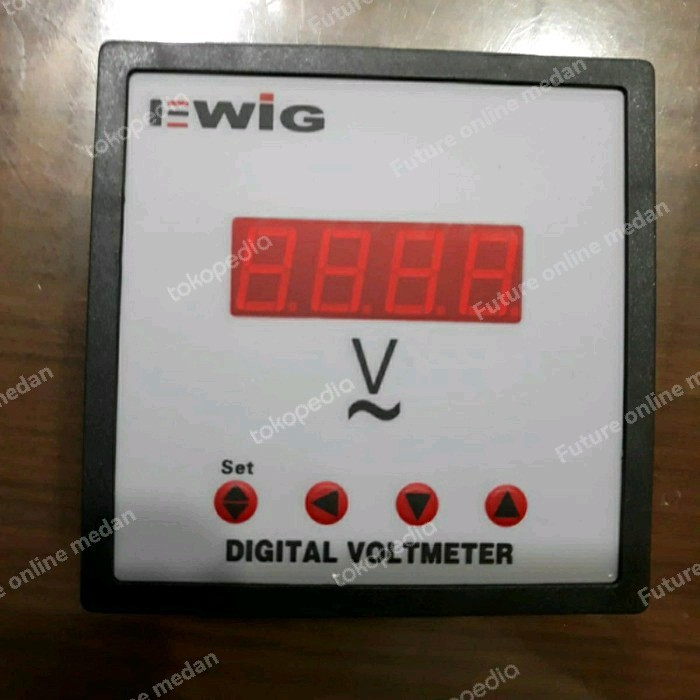 &<&<&<&] Otto / Ewig / Fort digital volt meter Ac ukuran Ft 96 / 72 panel meter