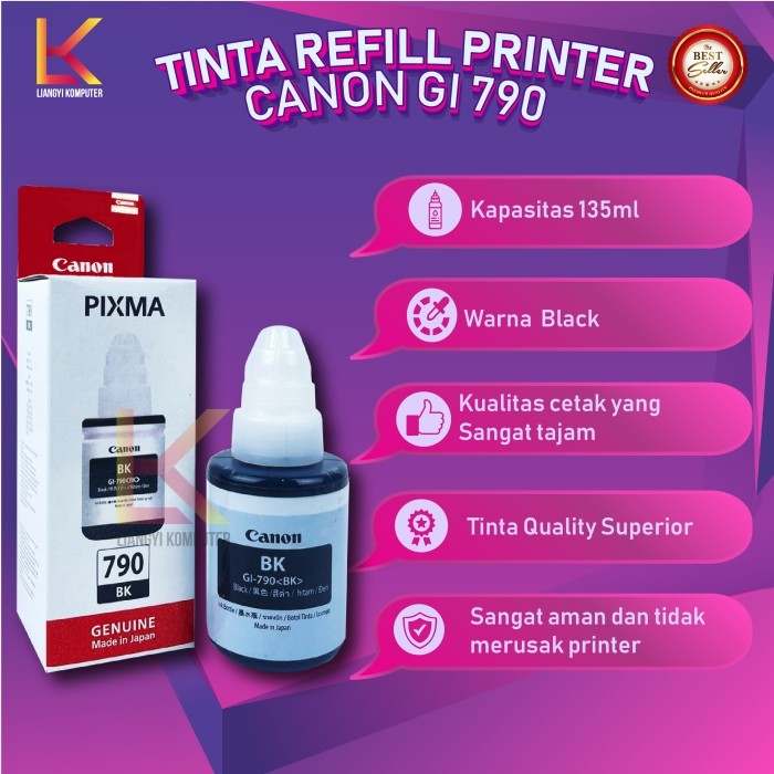 

Tinta Canon Gi-790 (1Set) (Gi 790) (Gi790)