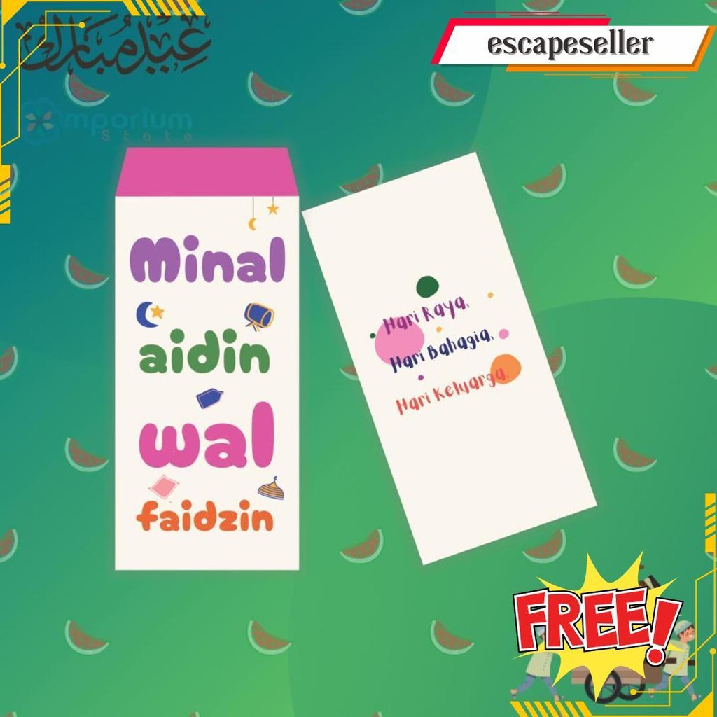 

[ Isi 10,20,30,50 Pcs ] Amplop Lebaran 2025 / Amplop Lebaran Aesthetic / Amplop Angpao Lebaran Murah / Amplop Idul Fitri /Angpao Lebaran Gratis Ongkir