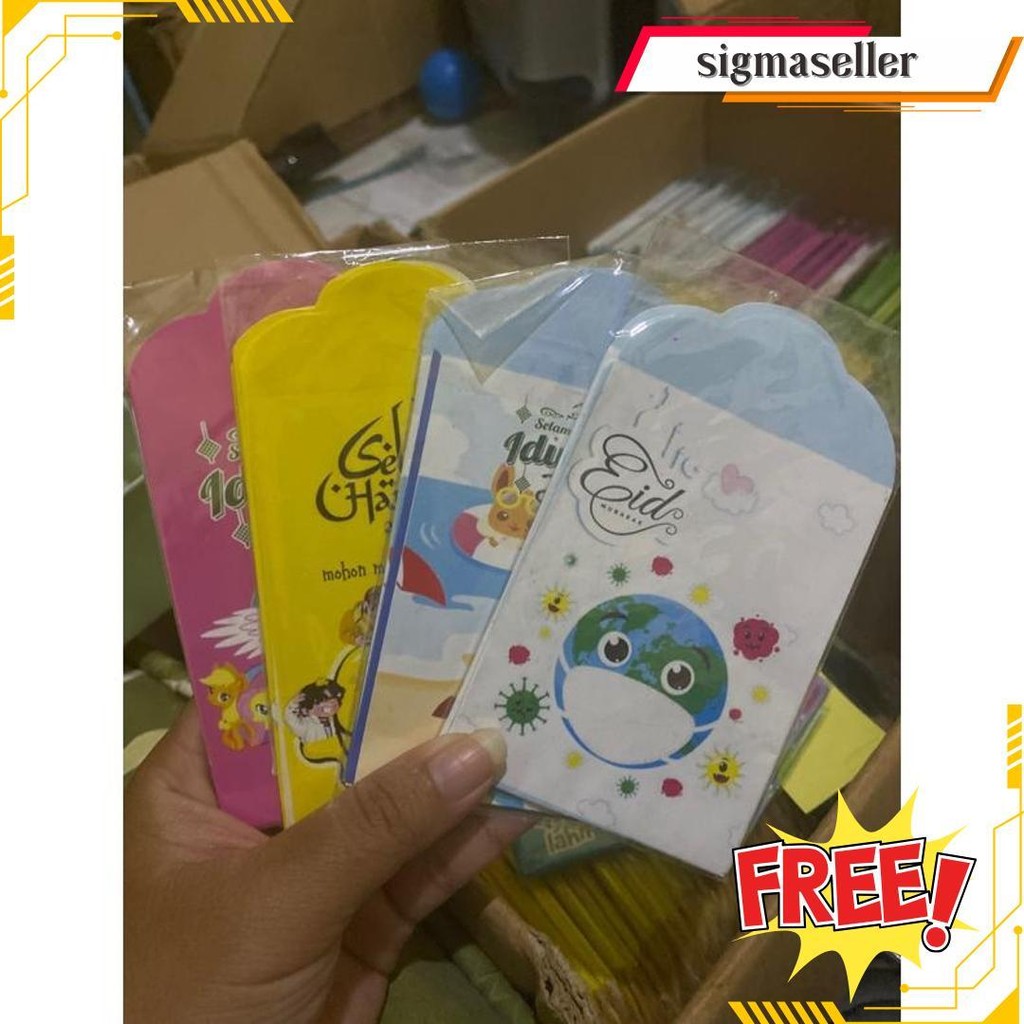 

(32 Lembar) Amplop Lebaran/Ampo Lebaran Atau Amplopthr Siap Pakai Terlaris