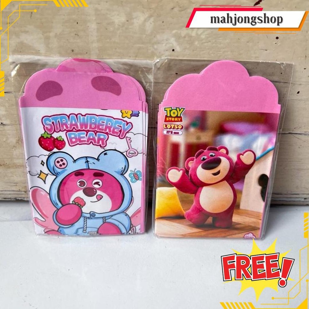

Amplop Lebaran Kuromi Lotso Sanrio 1 Pak Isi 10 Lembar | Angpau Lebaran Kuromi 1Pak Isi 8Lembar Siap Kirim