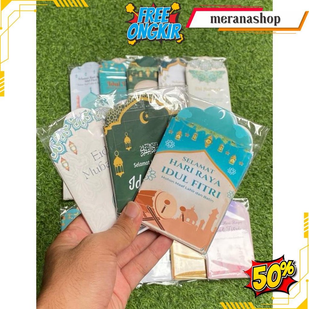 

Amplop Lebaran Idul Fitri 2025 (50 Lembar) Bahan Premium Tebal Glossy | Sudah Lem Tinggal Pakai Bahan Mengkilap Termurah Banget