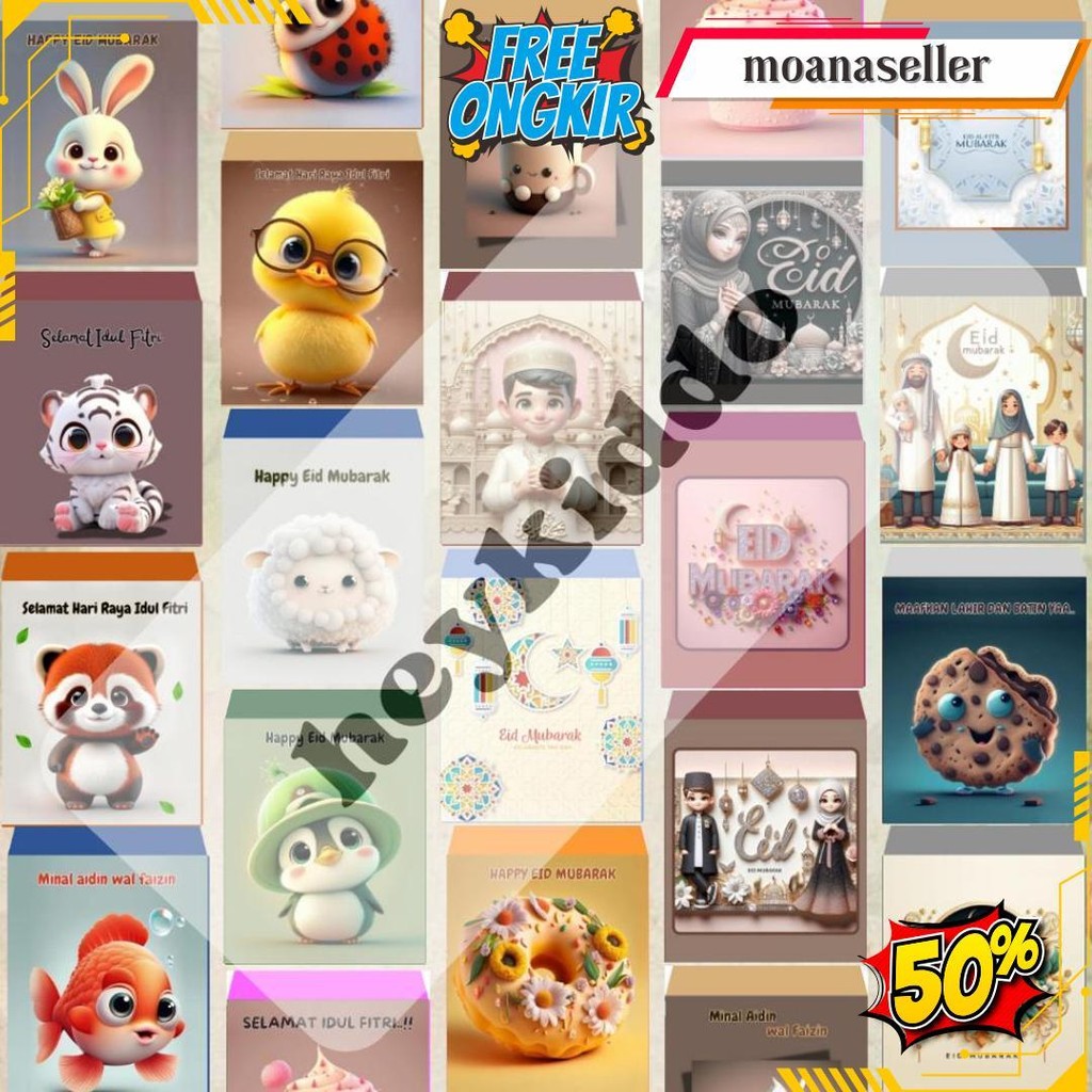 

Amplop Lebaran Eceran Termurah 10 Pcs Motif Islami Original Produk