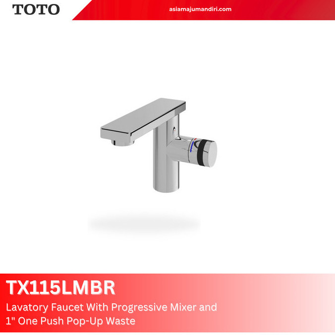 KERAN WASTAFEL PANAS DINGIN TOTO TX115LMBR.DC