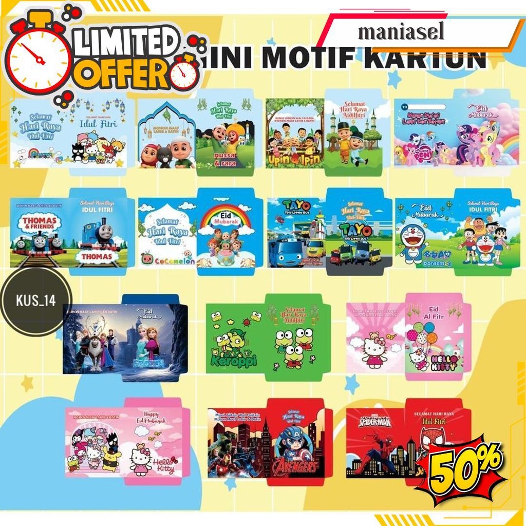 

Paket 100 Pcs Amplop Lebaran 2025 | Amplop Thr Murah Terlaris