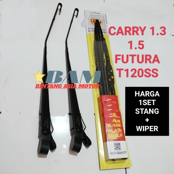 Gagang Wiper Kaca Mobil CARRY 1.3 1.5 FUTURA T120SS CERY CARY CERRY