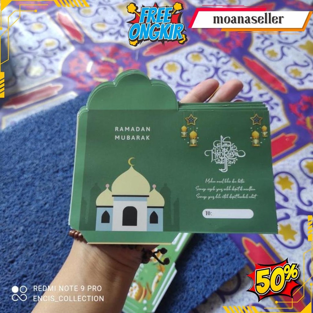 

Pilih Motif - 100 Lembar Amplop Lebaran Medium Karakter Bisa Cod