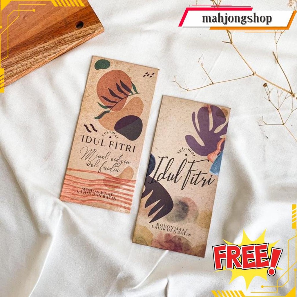 

[Ukuran Uang] 20Pcs Amplop Lebaran Premium / Amplop Idul Fitri Bahan Tebal Gratis Ongkir