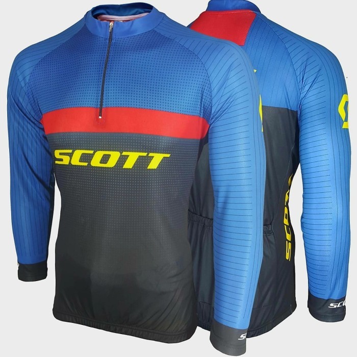 Baju Sepeda Pria Wanita Lengan Panjang Jersey Murah