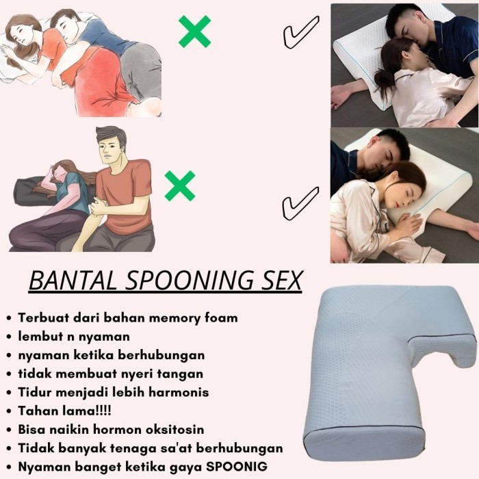 Bantal spooning memory/ Bantal bercinta/bantal sex/bantal serbaguna