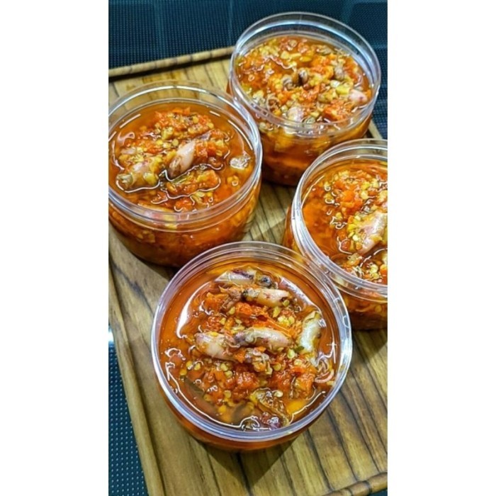 

TERLARIS SAMBAL BABY CUMI 250GR MURAH!!! MURAH