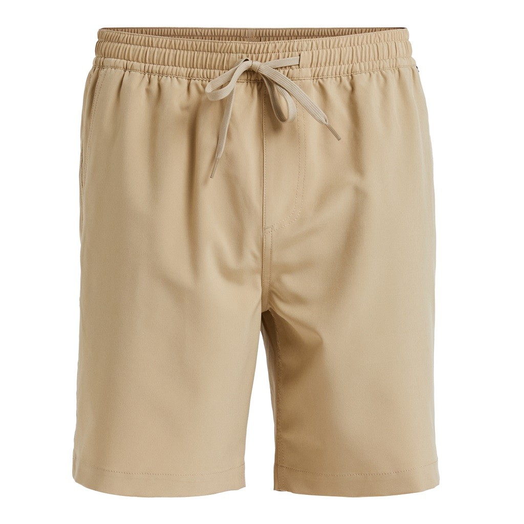 Quiksilver Mens Taxer Amphibian Khaki 18" Hybrid Shorts