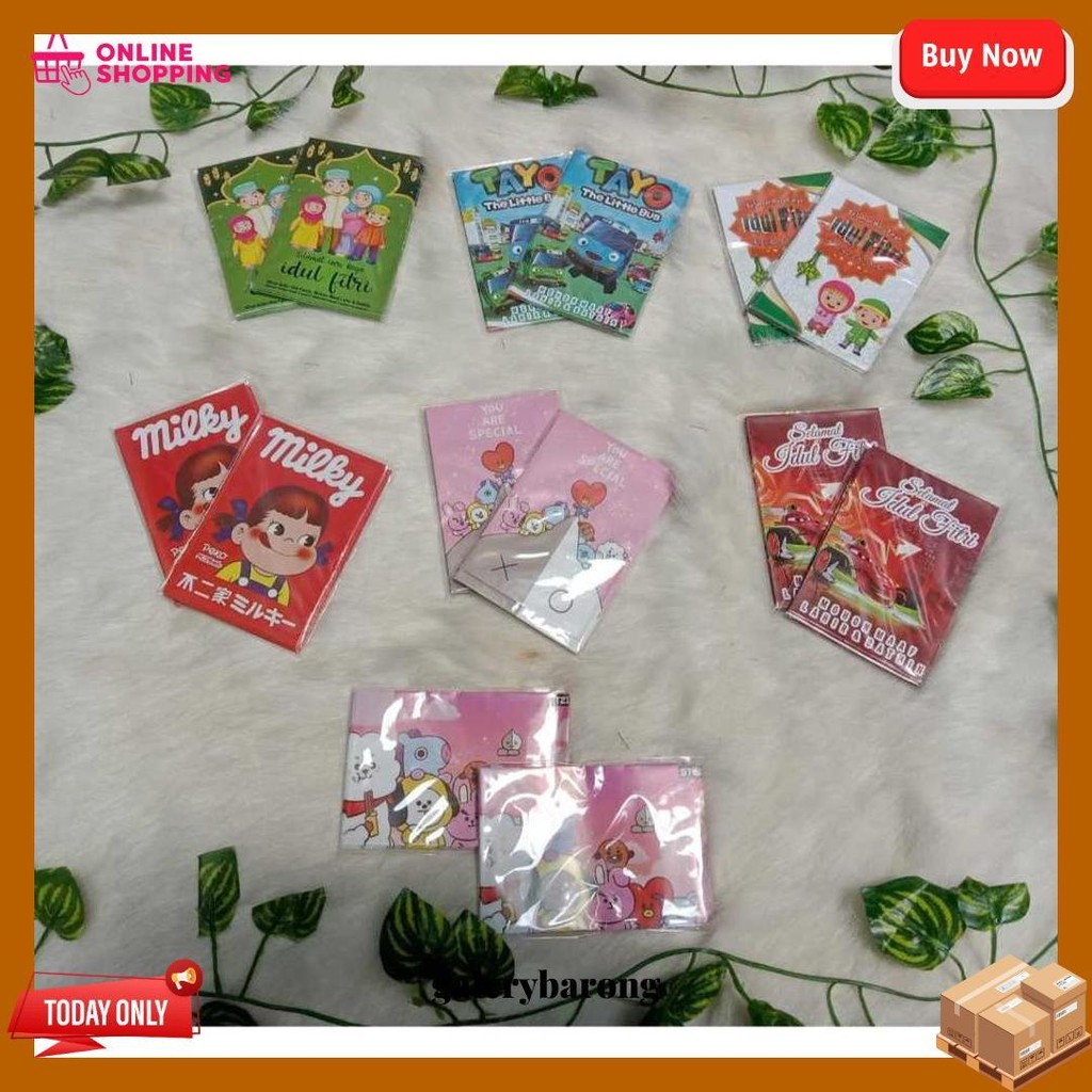 

Amplop Lebaran Isi 50 Pcs Motif Terlaris