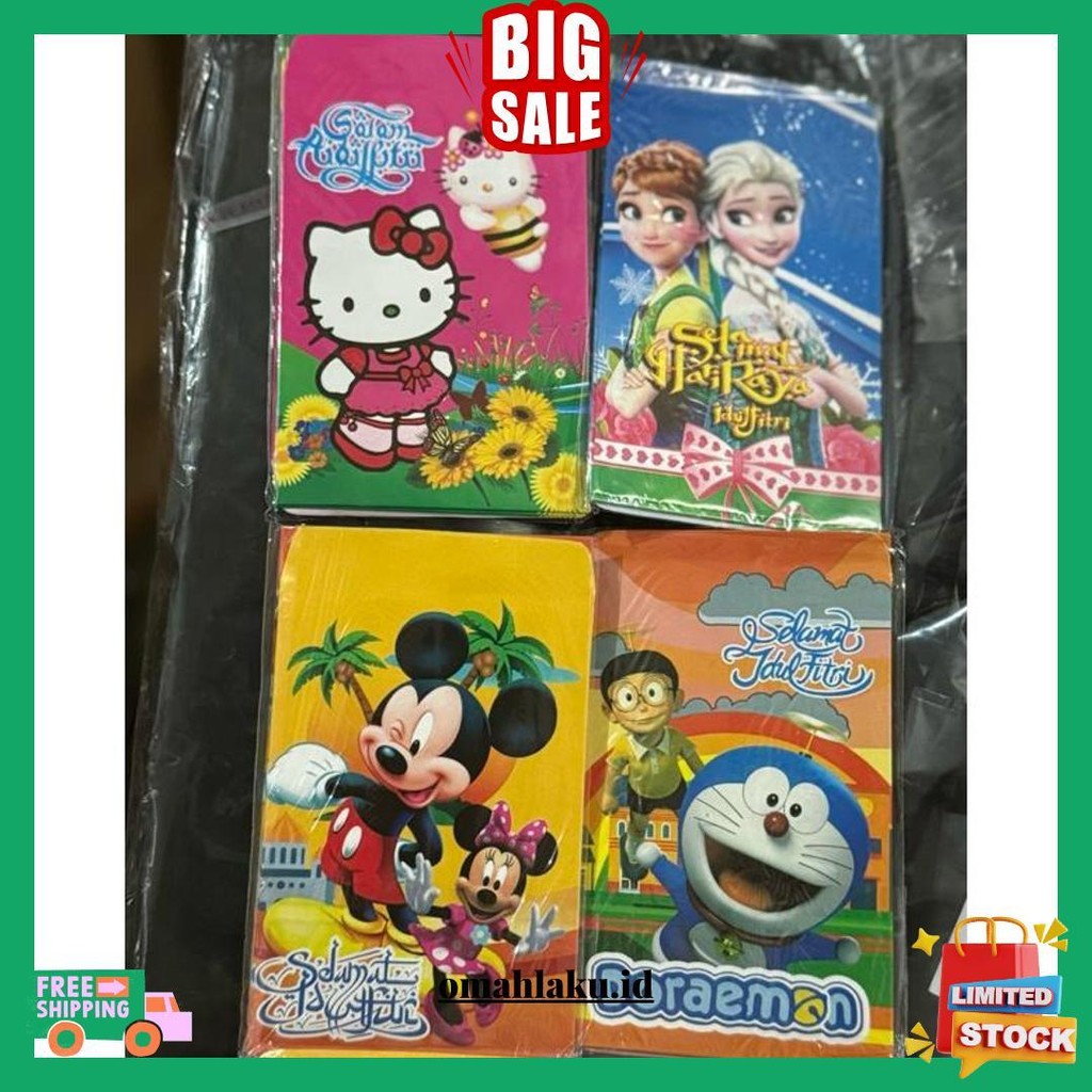 

(8Biji) Amplop Lebaran / Angpao Idul Fitri Siap Kirim