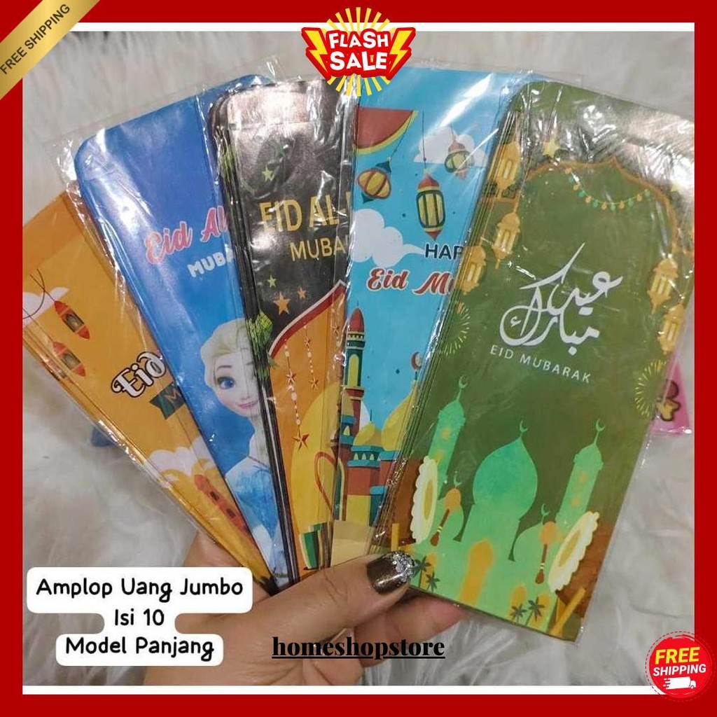 

Amplop Lebaran Jumboisi 10 /Ada Harga Grosir / Amplop Idul Fitri Besar / Amplop Thr Jumbo Isi 10 / Amplop Thr Idul Fitri Motif Viral Termurah Banget