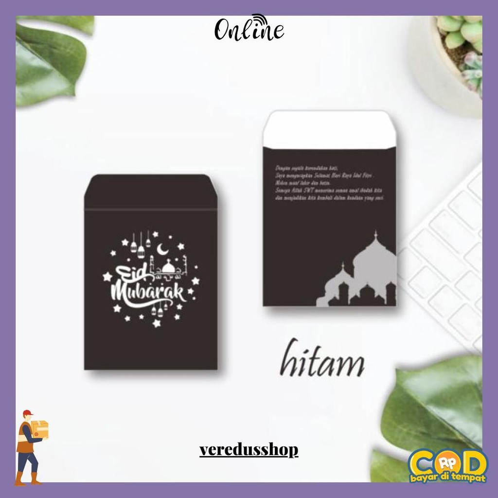 

( Isi 10 ) Amplop Lebaran Idul Fitri 1 Pack Isi 10 Lembar / Amplop Lebaran Murah Kecil Cod