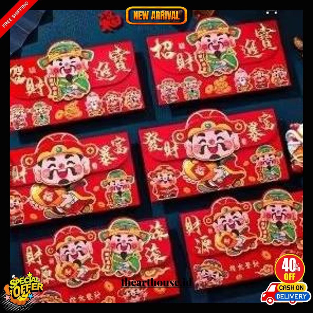 

Angpao Imlek Hongbao Horizontal Vertikal Amplop Imlek Ang Pao Mendatar Ang Pau Original Produk