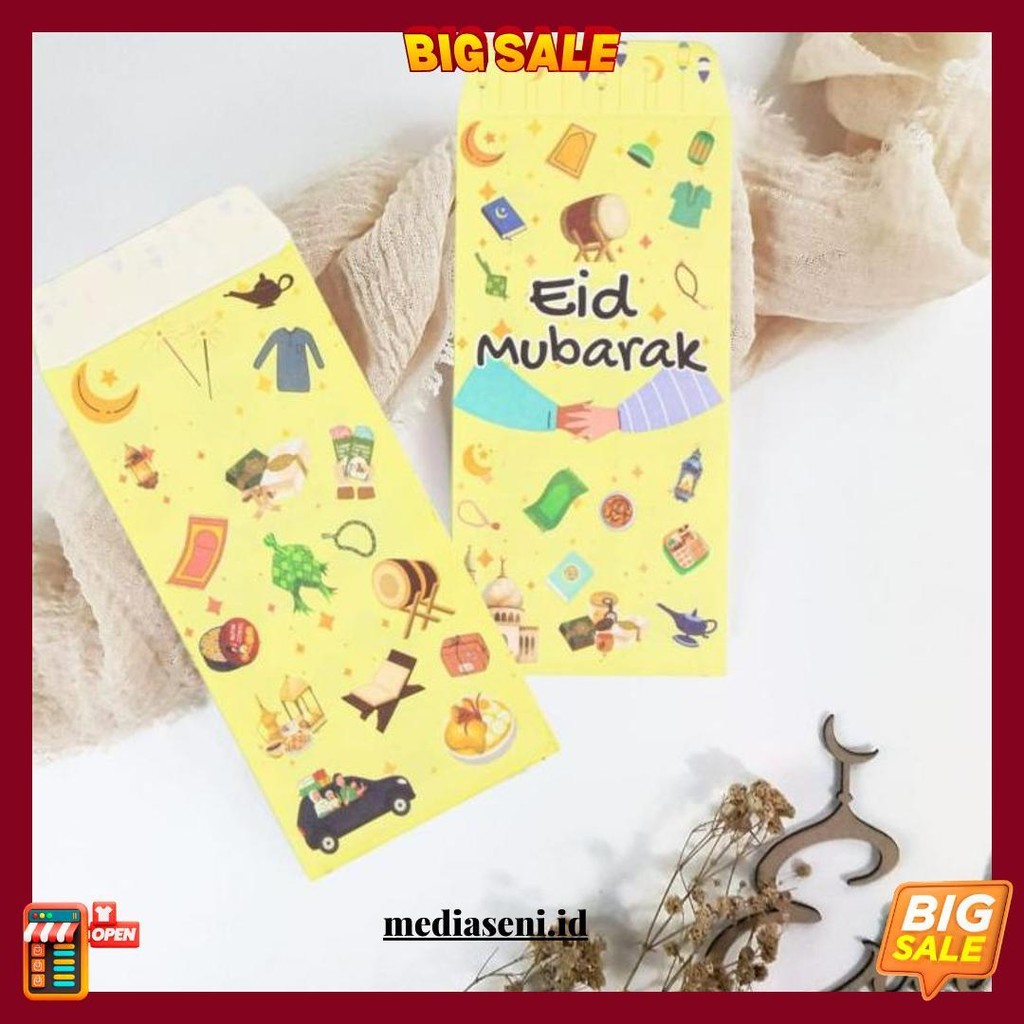 

(Isi 10,20,30,40,50 Pcs) Amplop Lebaran 2025 / Angpao Lebaran 2025 / Amplop Lebaran Idul Fitri 2025 / Amplop Atau Angpao Lebaran Murah Cod