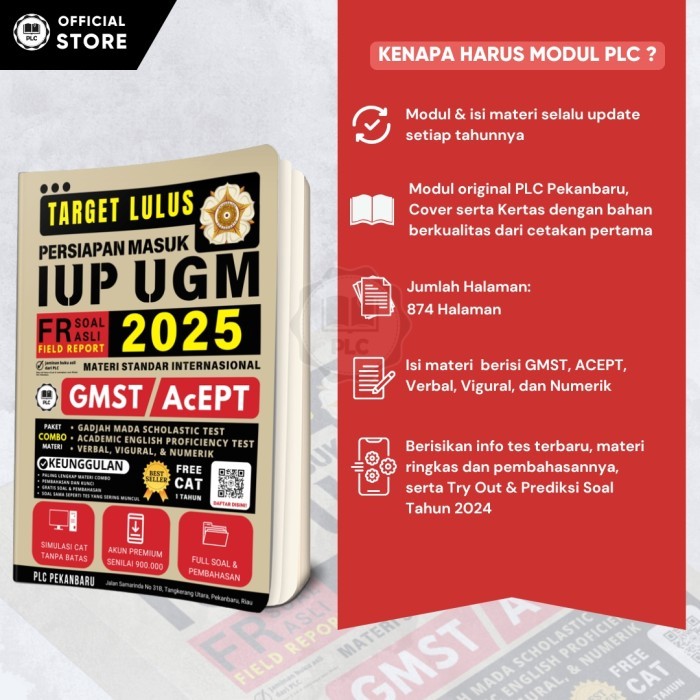 Buku Persiapan Tes Iup Ugm Modul Iup Ugm Kelas Internasional Materi Gmst dan Acept