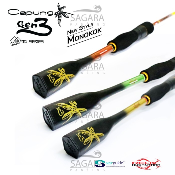 Joran Tegek Joran Capung Joran Ultra Light Joran Ul Joran Relix Nusantara Top Section Capung