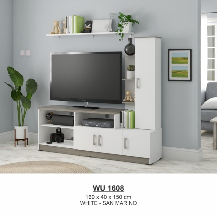 Meja Rak Tv Rozo Wu 1608 - Bandung Saja