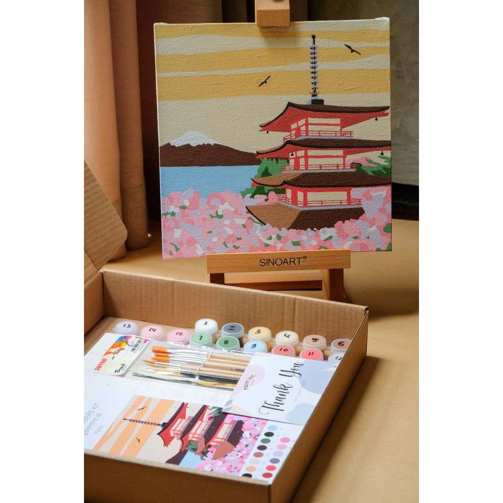 

Paint by Numbers Kit: Kyoto Painting Kit Gift Hampers