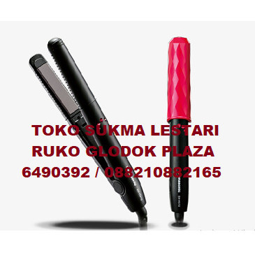 PANASONIC CATOK EH-HV10 CATOKAN HAIR STRAIGTHTENER LURUS DAN IKAL