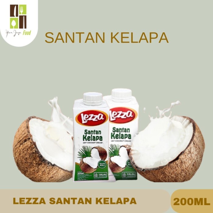 

Lezza Santan Liquid / Santan Kelapa Cair / Siap Saji / Siap Pakai Kemasan 1Karton 24Pc 200Ml Best