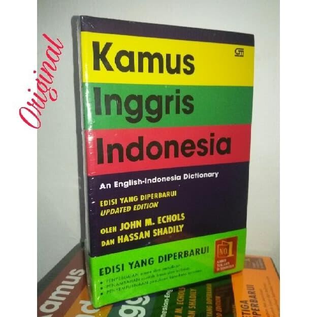 

Terlaris Kamus Bahasa Inggris Indonesia John Echols ( Soft Cover ) Ready Stok